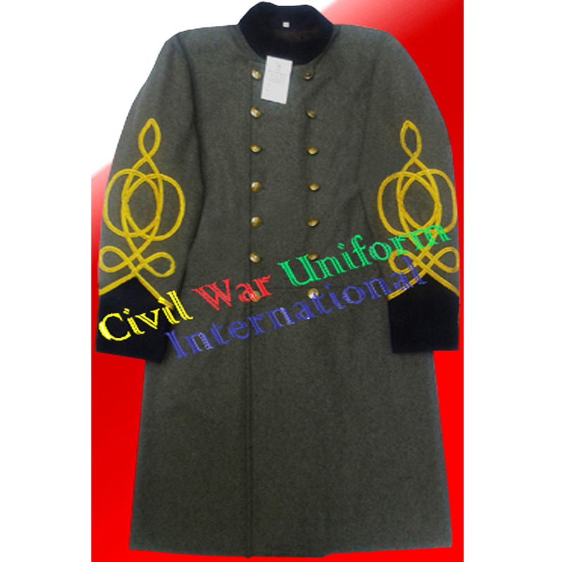 Officer frock coat grey wool